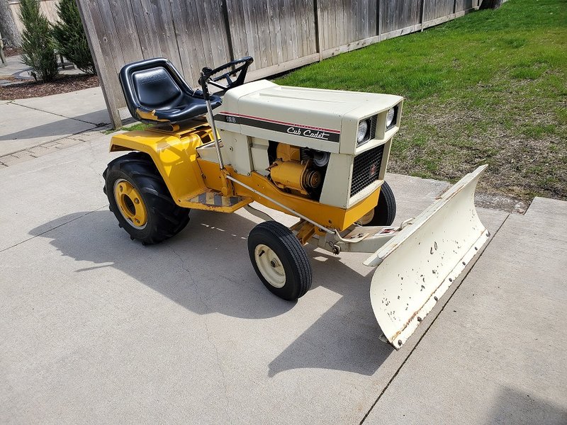 Cub cadet 128 pulling tractor sale