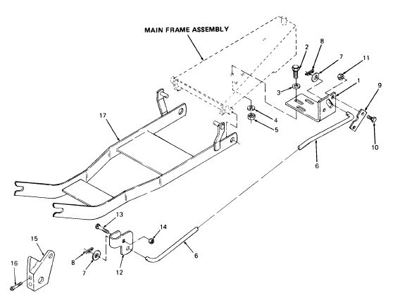 My 1641 needs piece to make snow plow work | IH Cub Cadet Tractor Forum