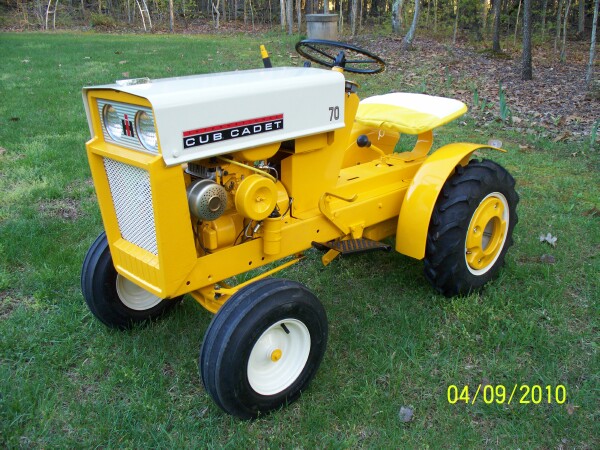 Newbie Owner to Cub Cadet 70 | IH Cub Cadet Tractor Forum